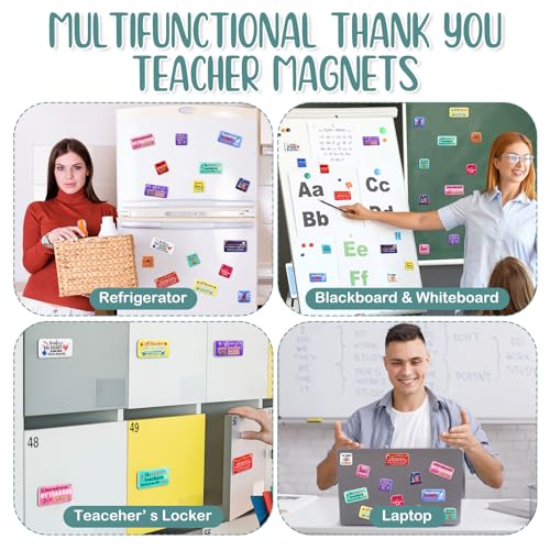 Set de 20 imanes decorativos para profesores miniatura 4