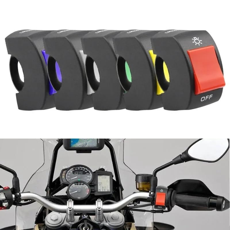 Phares moto en panne de commande résolvez le problème avec cet interrupteur guidon 2pcs - 4