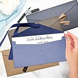 Cisolen 20 Pieces Kraft Paper Envelopes Retro Paper Vintage Kraft Envelope with Bow Envelopes Coloured for Invitations, Greeting Cards Postcards Gifts - Image 4