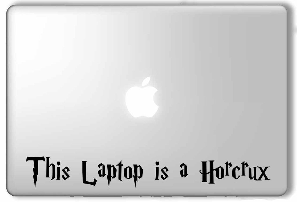 Fusion Graphix This Laptop is a Horcrux Lapton Skin Stickers (Black) (B075D84JZS) Amazon Price History, Amazon Price Tracker