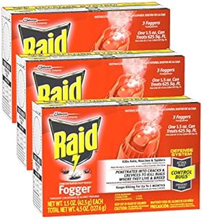 Raid Concentrated Deep Reach Fogger (Pack - 3)