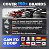 LAUNCH X431 CRP919X Car Scanner, ECU Coding OBD2 Scanner Diagnostic Tool, 2026 Bi-Directional Scan Tool, CANFD/DoIP/FCA SGW, 35+ Reset,Active Test,All-in-One Full System Diagnostic Scanner,2Yrs Update