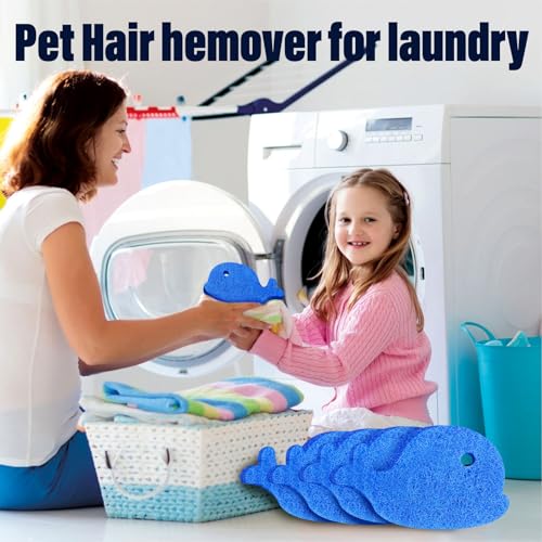 4PCS Pet Hair Remover for Laundry, Reusable Hair and Lint Catcher, Dog Hair Remover Balls for Washing Machine, Removes Pet Fur, Hair, Lint, Dander from Clothes & Laundry 4PCS Pet Hair Remover for Laundry, Reusable Hair and Lint Catcher, Dog Hair Remover Balls for Washing Machine, Removes Pet Fur, Hair, Lint, Dander from Clothes & Laundry