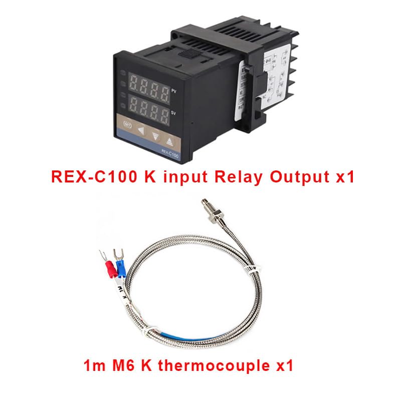 Termostato REX-C100 PID soluciona oscilaciones térmicas con SSR 40DA 2