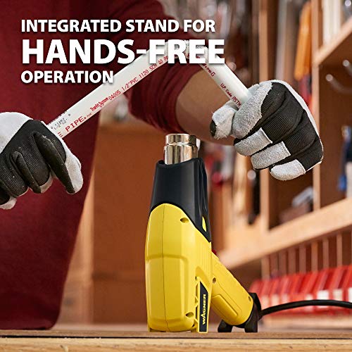 Image of Wagner Spraytech 0503059 FURNO 300 Heat Gun, Dual Temp 750ᵒF & 1100ᵒF Heat Settings, Electric Heat Gun for Paint Removal, Bending PVC, Crafts and More