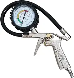 Compressor Calibrador de Pneus Portátil com Manômetro Bomba Carro Moto