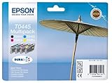 epson stylus c66 OEM Brand : Epson Epson Stylus C 64 Photo Edition - Original Epson C13T04454010 / T0445 - Pack Promo (BK,C,M,Y) -