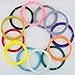 3asyglide PCL 3D Pen Filament Refills 1.75mm- Pack of 12 Different Popular Colors(16.4FT/5M Each) -Low Tempera