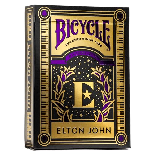 Bicycle Elton John Purple Playing Cards, 1 Deck