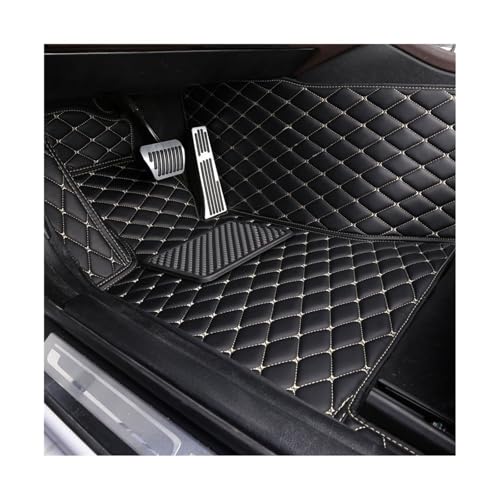 Tapis de sol voiture en cuir sur mesure luxe pour Ford Mondeo Mk4