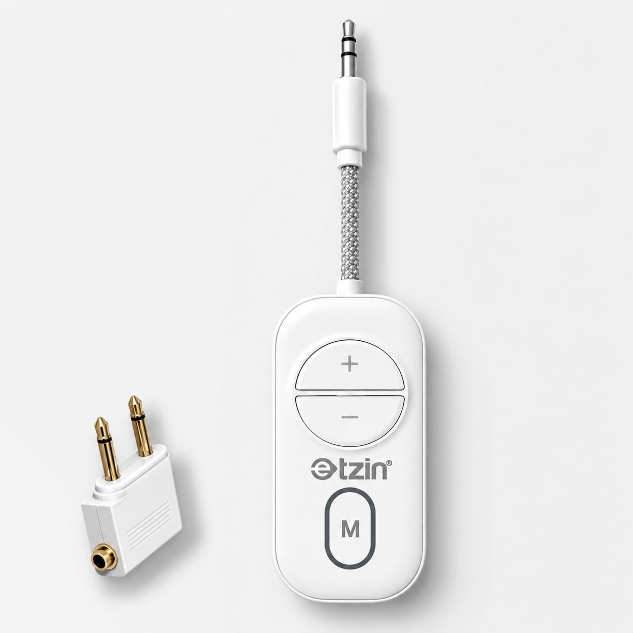 ETZIN 2-in-1 Bluetooth 5.4 Transmitter Receiver, Wireless Audio Adapter with 3.5mm AUX Jack for TV PC Car Headphones Home Theater, Dual Device Pairing, 14Hrs Playtime, USB Rechargeable EPL-JS19-image-25