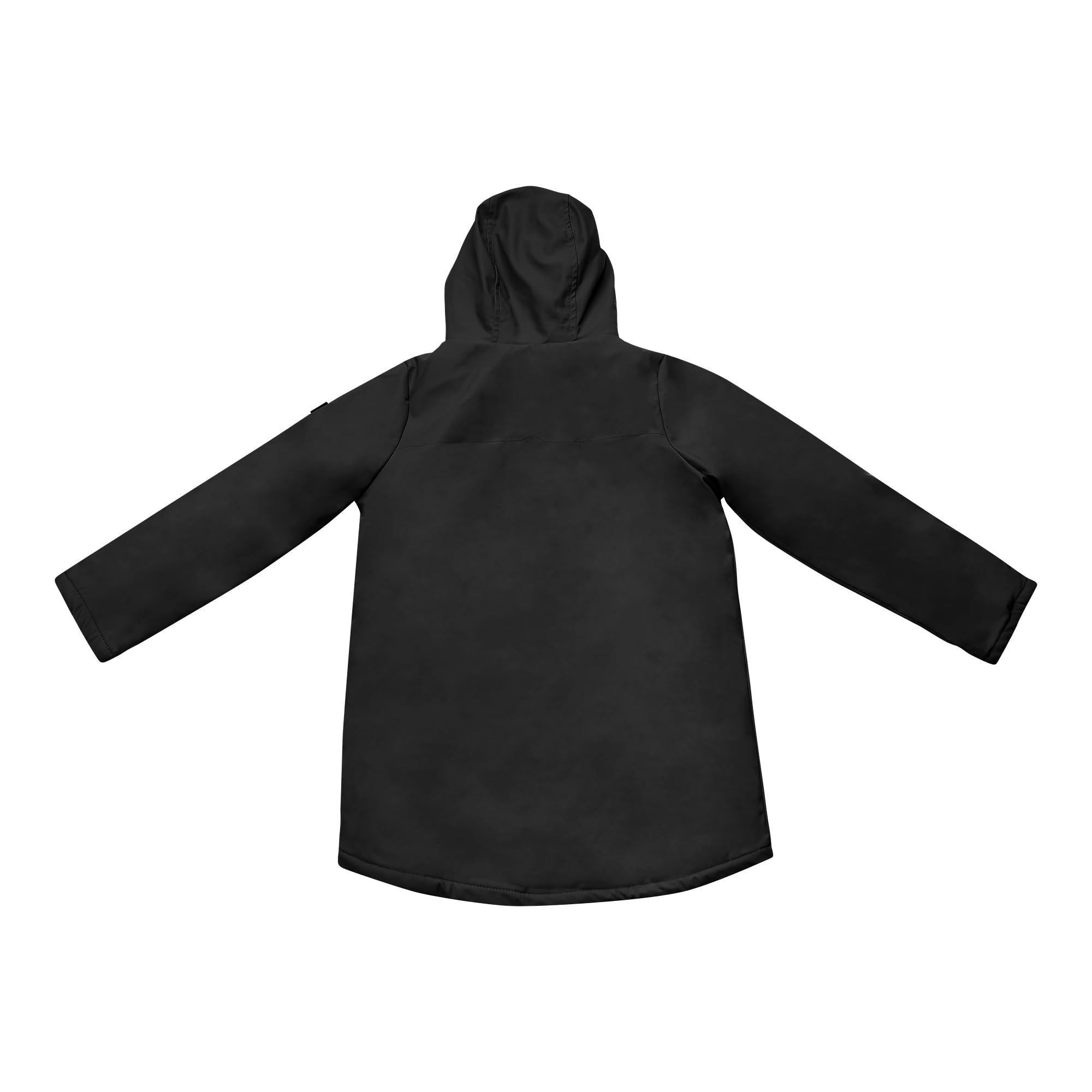 Hunter Regenjacke für Jungen, mit Plüsch gefüttert, wasserdichter Kapuzenmantel für Kinder, Kleinkinder, große Jungen, kaltes Wetter Oberbekleidung (2T-12)