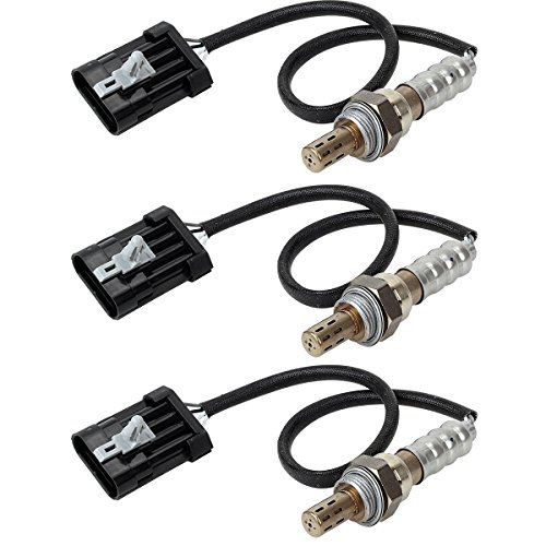 Kwiksen Heated Universal 3Pcs 234-4012 Oxygen O2 Sensor 1 2 Upstream Downstream Replacement for Blazer S10 4.3L 1996 1997 1998 1999 2000 2001 - Thumbnail 3