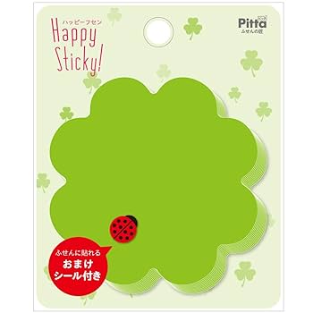 クローバーページ Amazon.co.jp: クラスタージャパン 付箋 ハッピーふせん 2個