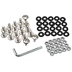 ATV-Quad-Plastic-Body-Fender-Set-of-20-Bolt-Washer-Nut-6mm-M6X16-50cc-70cc-90cc-110cc-125cc-150cc-200cc-250cc