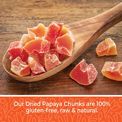 Herbaila Dried Papaya Chunks, 1 Pound. Dried Papaya Fresh thumb #4