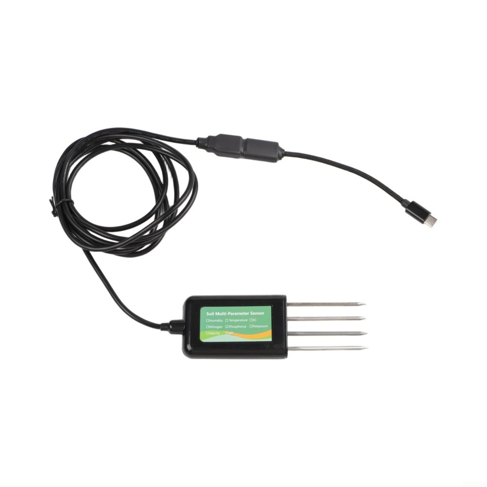 Sensore USB per Android/Hongmeng, IP68 Umidità/pH/EC/NPK
