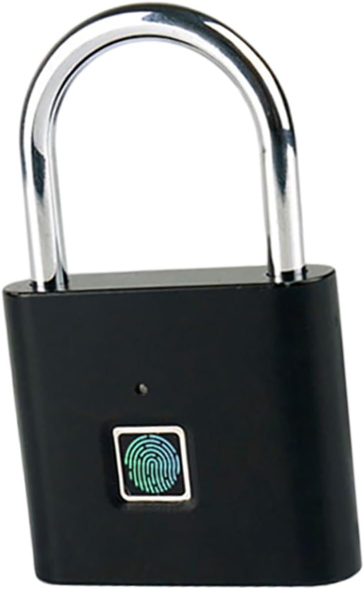 Tofficu Lucchetto in alluminio per digitali Lucchetto portatile per armadietti Accessorio resistente