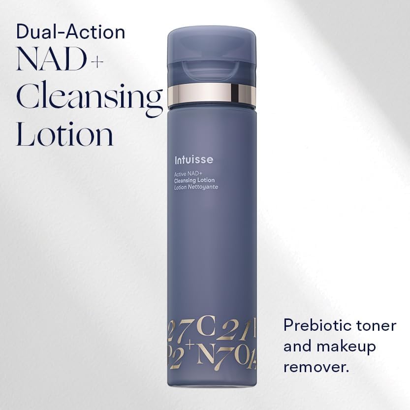 Active NAD+ Prebiotic Toner - Micellar Water & Makeup Remover– 5% Pharma-Grade NAD+ Cleanser with Centella Asiatica & A-Glucan Oligosaccharide – Swiss Liposomal Technology – 3.38 Fl Oz - Image 2