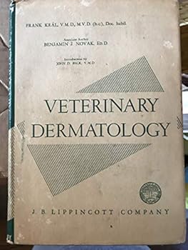 Hardcover Veterinary dermatology Book