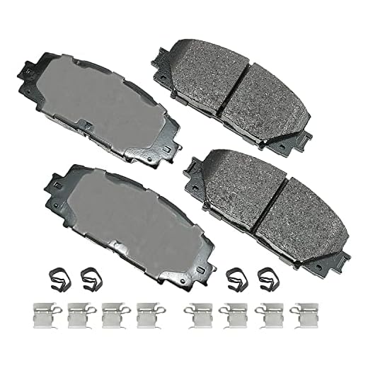 Akebono Ultra-Premium Ceramic Front Disc Brake Pads