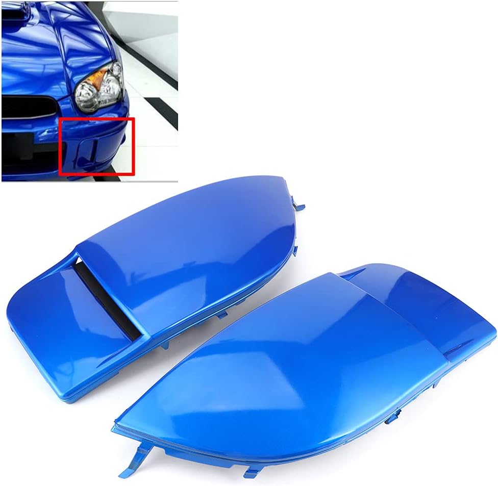 Tbest 2004 Front Splitter,2004 Impreza Fog Light Cover 2005 Covers Lamp Bezel Para - 2005/ Ts 05 Automotive Light Bulbs(Blue)