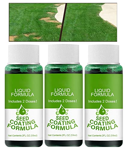 Hehimin 3Pcs Green Grass Paint For Lawn, Natural Green Lawn Spray, Green Grass Lawn Liquid & Dog Spot Repair,Garden Lawn Liquid Spray #TOP22