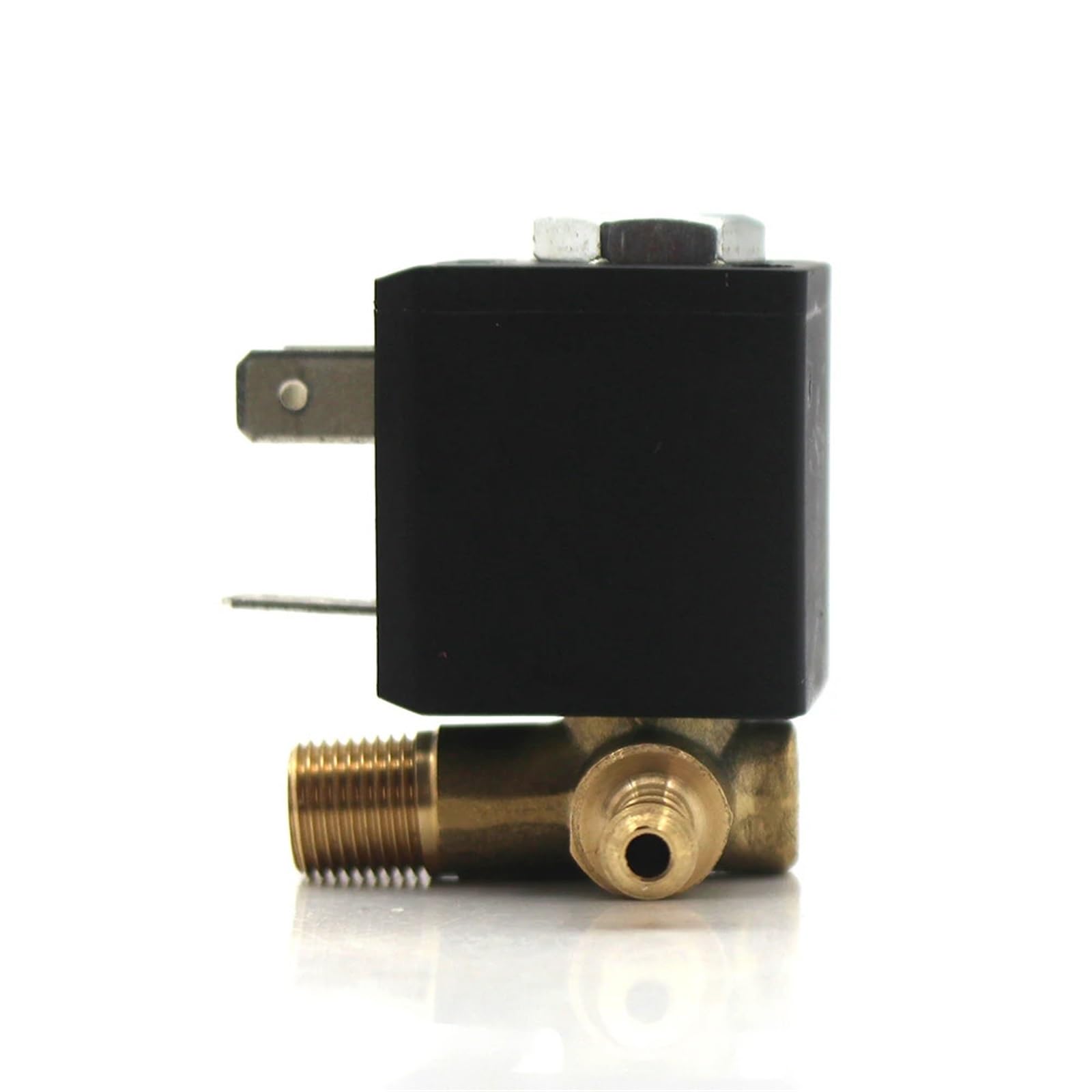 AC 220-240V 2/2-drożny G1/4 "normalnie zamknięty kaniula parowa mop żelazny kocioł elektromagnetyczny zawór odzieżowy elektryczny zawór wodny