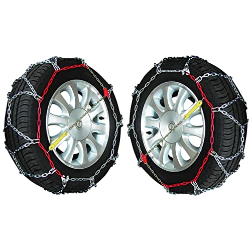 MP Essentials Sumex Husky Winter Professional 16mm 4WD Snow Chains for 18 Car Wheel Tyres - Pair (225/60 R18)