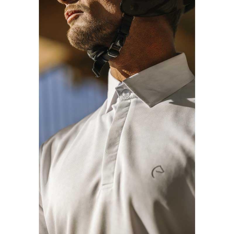 Polo Edy Equitheme L textile technique de qualite superieure