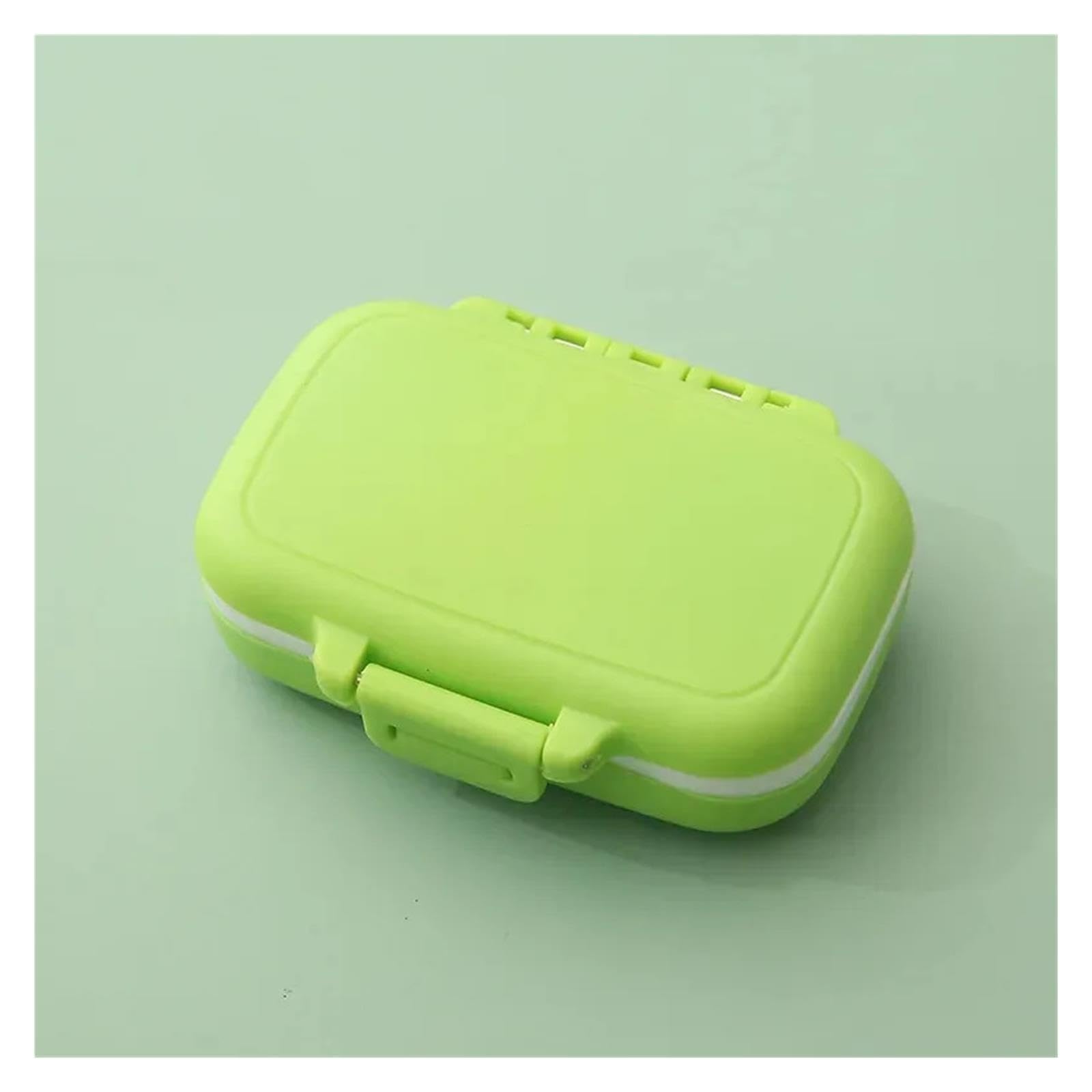Pilulier 1 à 6 mini organisateurs de pilules portables