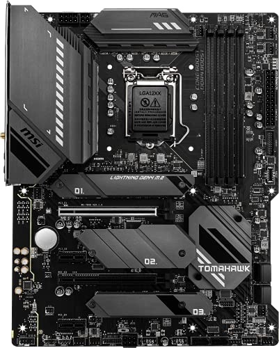 MSI-MAG-Z590-TOMAHAWK-WIFI-Placa-Base-Gaming-ATX-Soporta-Procesadores-Intel-Core-de-11th-Gen-LGA-1200-Mystic-Light-60A-VRM-DDR4-Boost-5333MHzOC-1-x-PCIe-40-x16-3-x-M2-Gen43-x4-Wi-Fi-6E