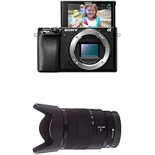 Sony Alpha A6100 Mirrorless Camera + Sony 18-135mm F3.5-5.6 OSS APS-C E-Mount Zoom Lens
