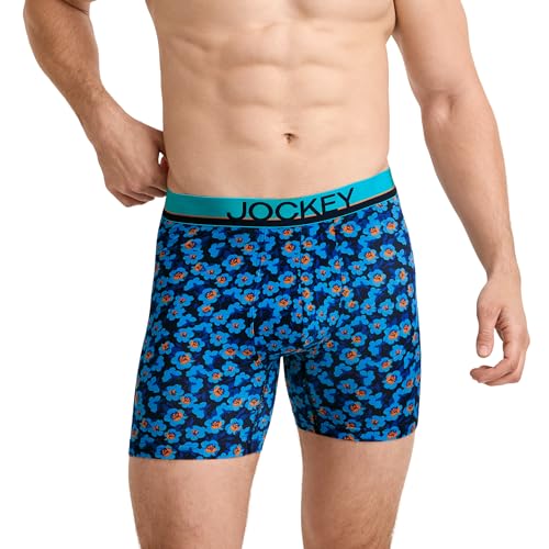 Image of Jockey Men's Underwear True Style 6 inch Boxer Brief - 3 Pack