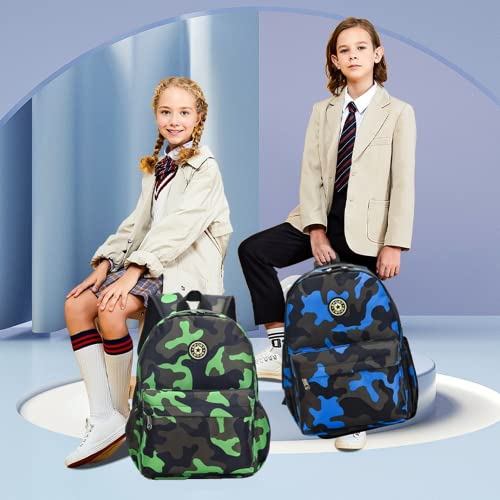Lamografy Kids Backpack For Boys Camo Print Elementary School Bag Preschool Daypack Outdoor Kindergarten Bag #TOP6