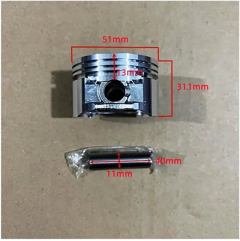 51MM Piston Ring Pin Clamp Spring Fit for EH09 EH09-2 EH09-2D 3.0HP