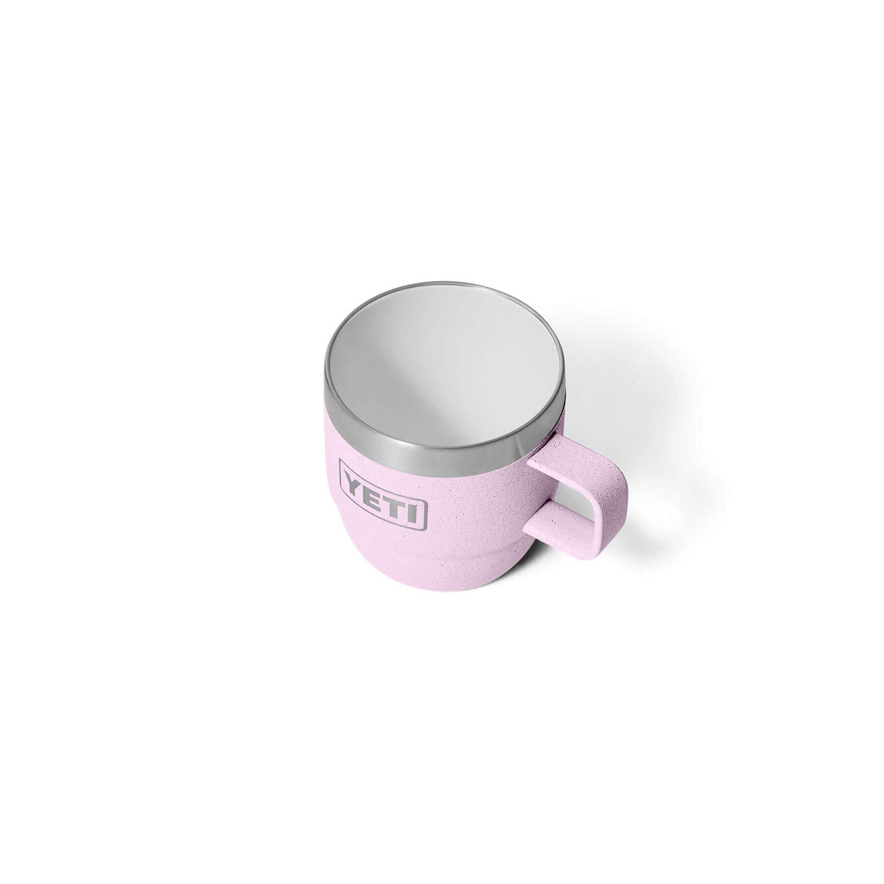 YETI Rambler Lot de 2 tasses empilables avec revêtement en céramique DuraSip, bleu marine, 177 ml