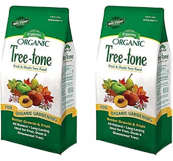Espoma Organic Tree-Tone 6-3-2 Organic Fertilizer for Trees, 4 lb (Pack of 2)