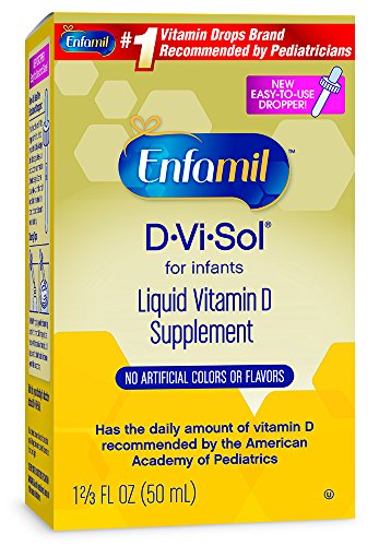 Enfamil D-Vi-Sol Liquid Vitamin D Supplement, 50 mL Bottle