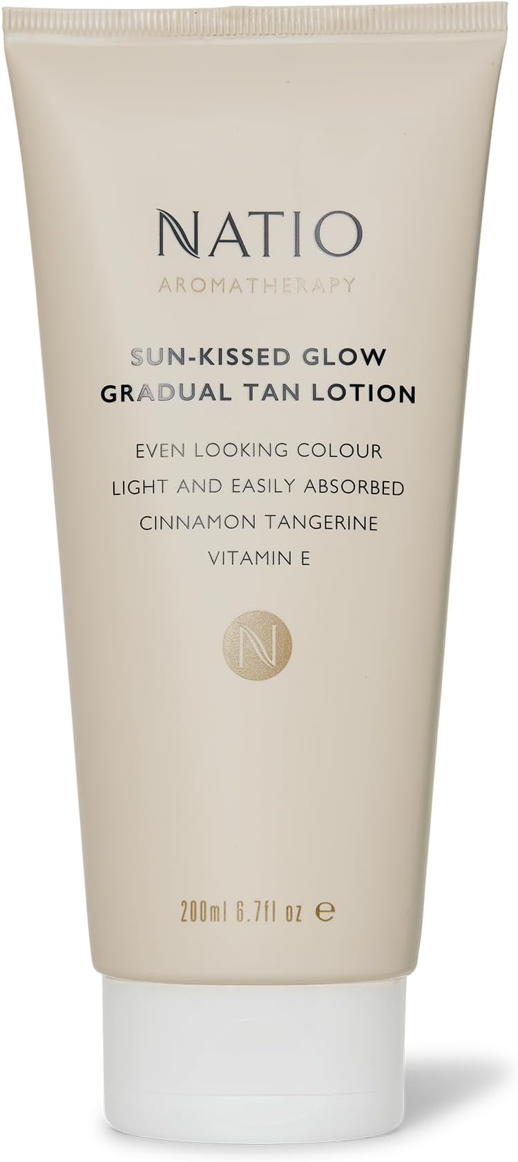 Natio Sun-Kissed Glow Gradual Tan Lotion (200ml)