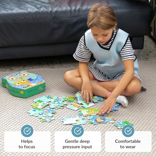 Gilet lesté pour enfants sensoriel et ajustable contre l'anxiété