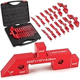 14 Pcs Aluminum Alloy Setup Blocks for...