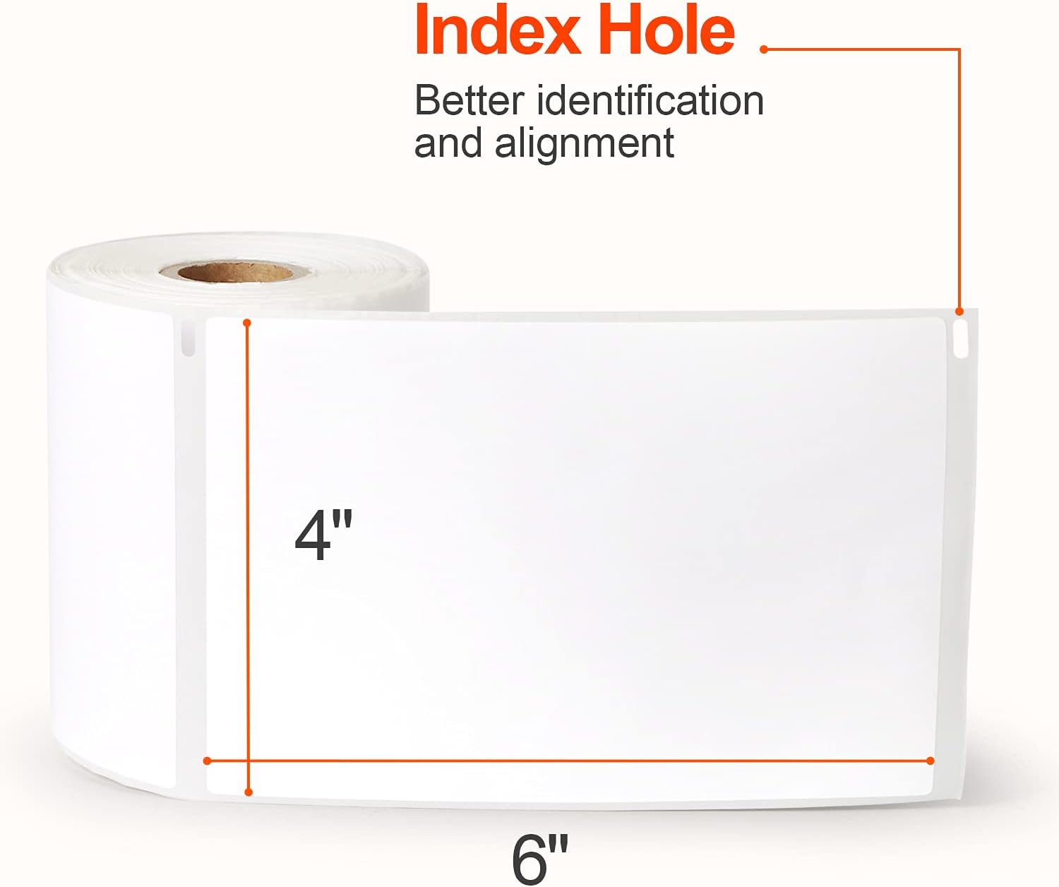 4" x 6" Shipping Labels Compatible with Dymo Labelwriter 4XL 1744907,1755120, Postage Thermal Labels (2 Rolls, 440 Labels) - Image 4