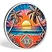 Imasoner 20 Year NA Sobriety Coin – Beach Serenity Recovery Medallion with Serenity Prayer | NA AA HA Chip for Narcotics & Alcoholics Anonymous | Sober Token Gift for Men & Women in Recovery