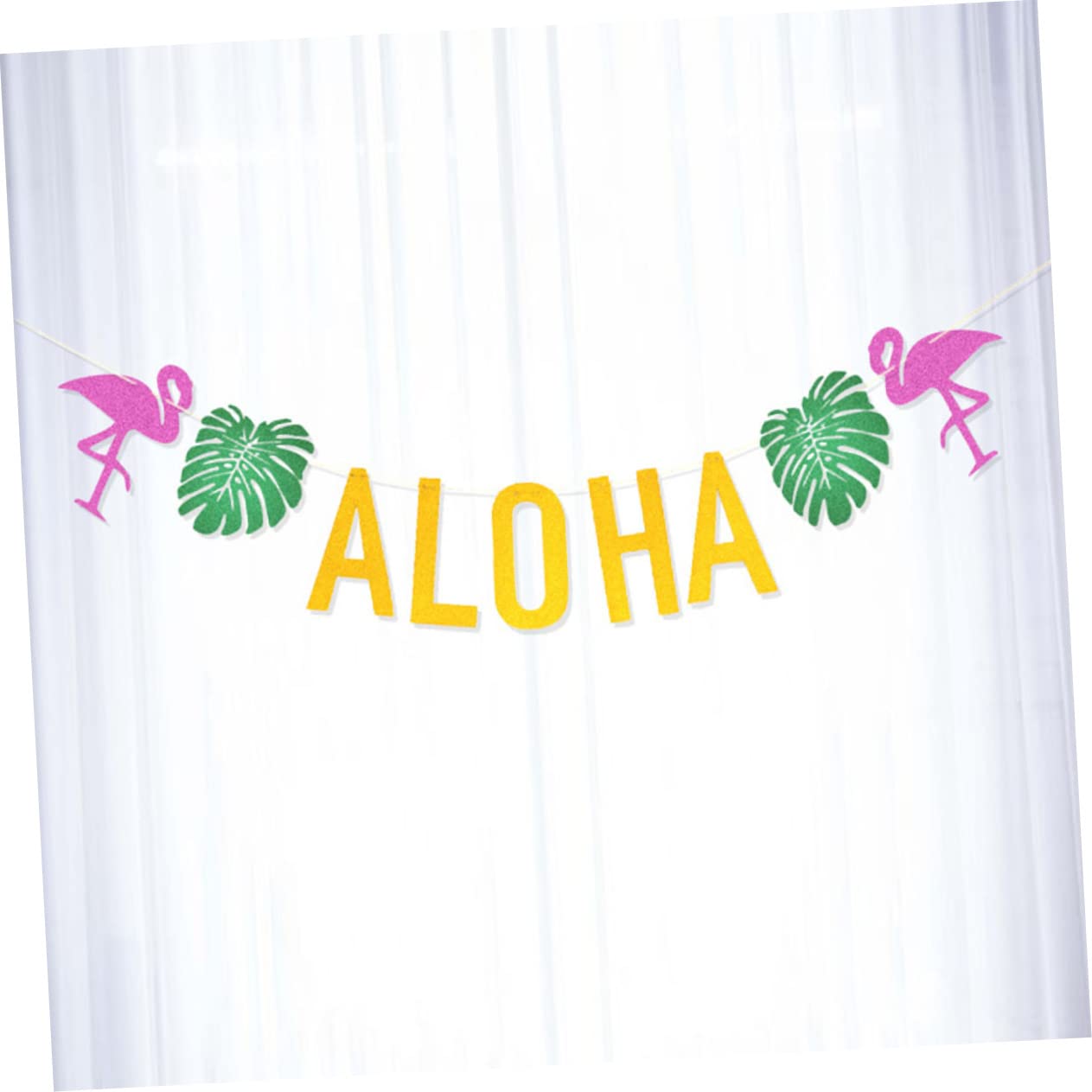 Toyvian 3piezas Kit De Decoración Aloha Hawaiano Guirnalda De Tortuga y Tropicales Accesorios Para Fiesta De Verano y Celebraciones Al Aire