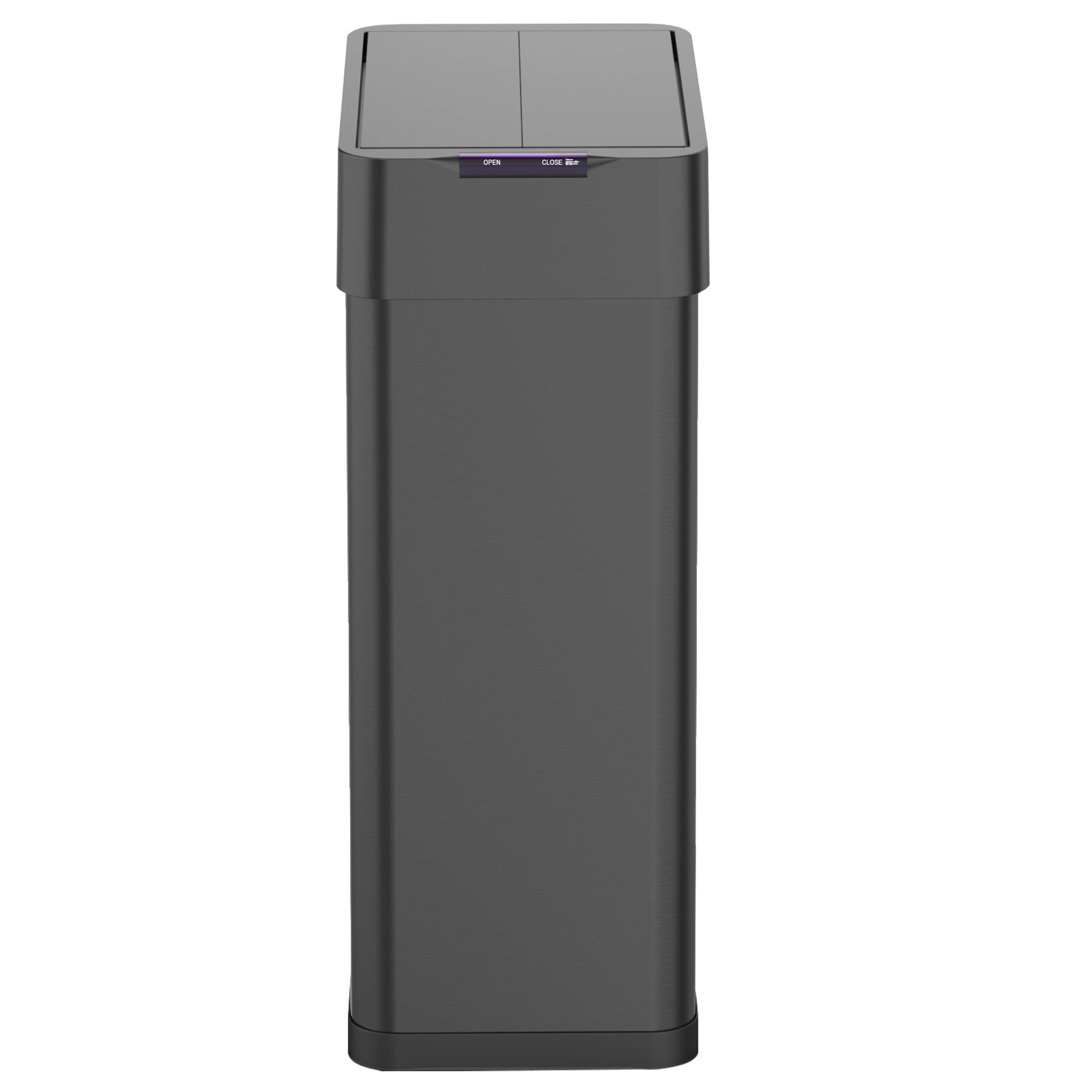 KITCHEN MOVE Abfalleimer für die Küche, automatischer Schmetterlingsdeckel, 70 l