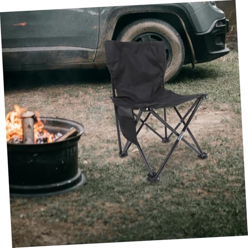 Tabouret pliant de pêche et camping compact avec structure acier adulte - 8