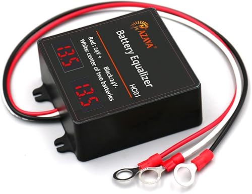Miniatura 4 de Mazava HC01 - Ecualizador de batería con pantalla LED de tubo de 24 V, balanceador de voltaje para banco de grupo, prolonga la vida, soporta