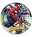 Assiette en papier Party Spiderman, 8 pièces