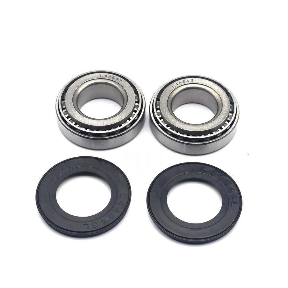 Cuscinetto gabbia Cuscinetto L44643 Cuscinetto Sterzo Con Guarnizione Per Per Touring Per Sportster 883 1200 XL Per Dyna Per Softail TUTTI 25x50mm